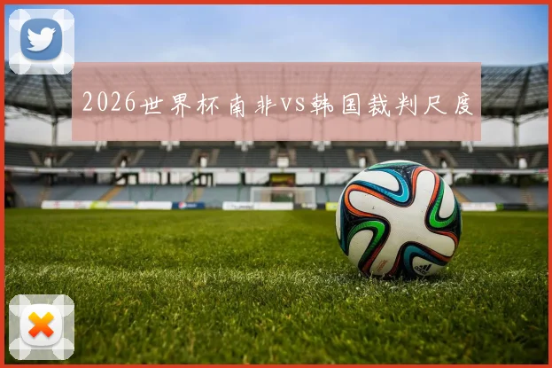 2026世界杯南非vs韩国裁判尺度