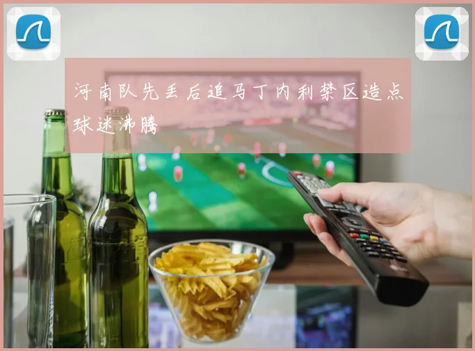 河南队先丢后追马丁内利禁区造点球迷沸腾